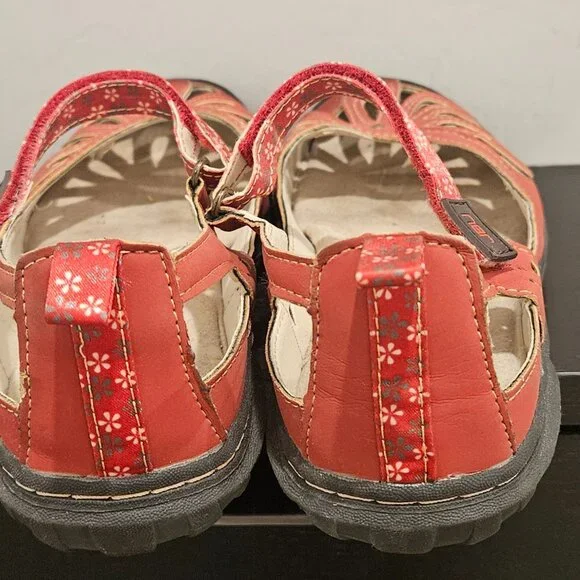 Mary Jane, Vegan Upper, Red JBU by Jambu Wildflower Encore size 7M - Picture 6 of 15